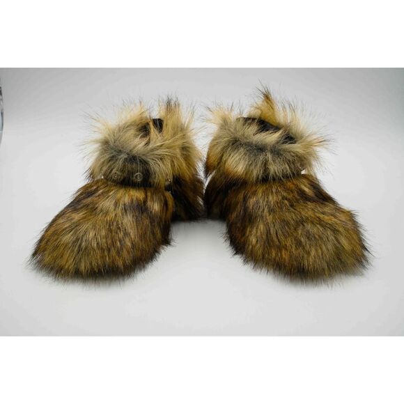 MIU MIU Faux Fur Ankle Boots - Picture 1 of 5